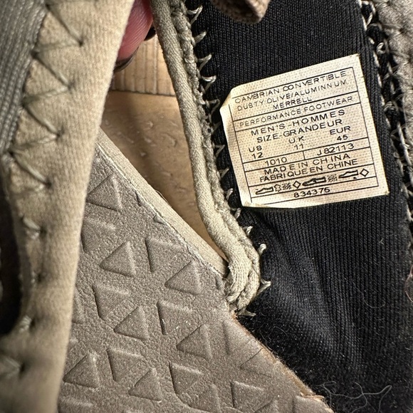 Merrell Cambrian Convertible Men’s Hiking Shoe Size 12 - Picture 5 of 6